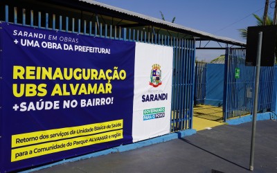UBS Alvamar é reinaugurada e volta a atender moradores do Parque Alvamar em Sarandi